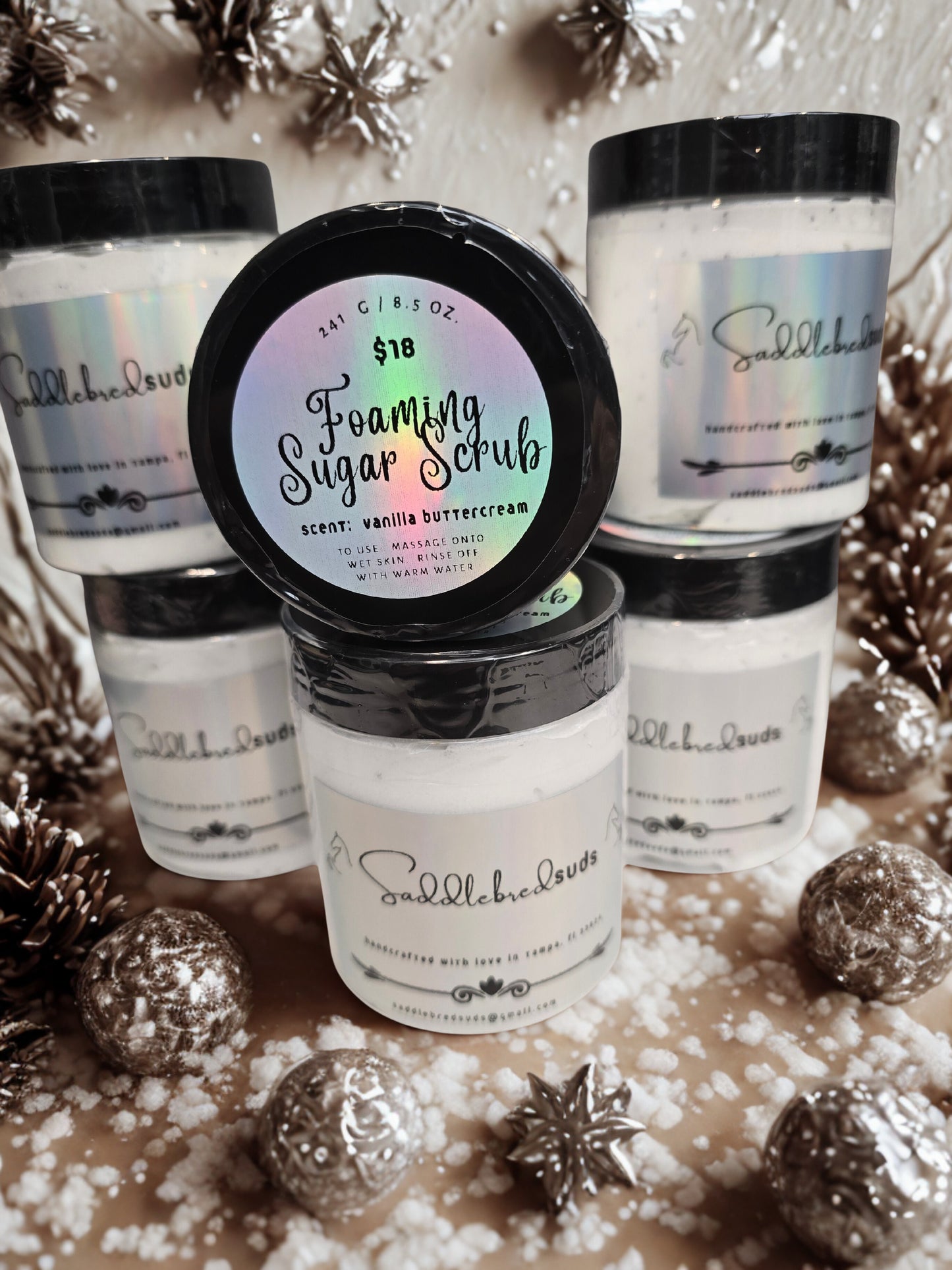 Foaming Sugar Scrub